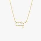Gemini Zodiac 14k Gold Dipped Necklace - UntamedEgo LLC.