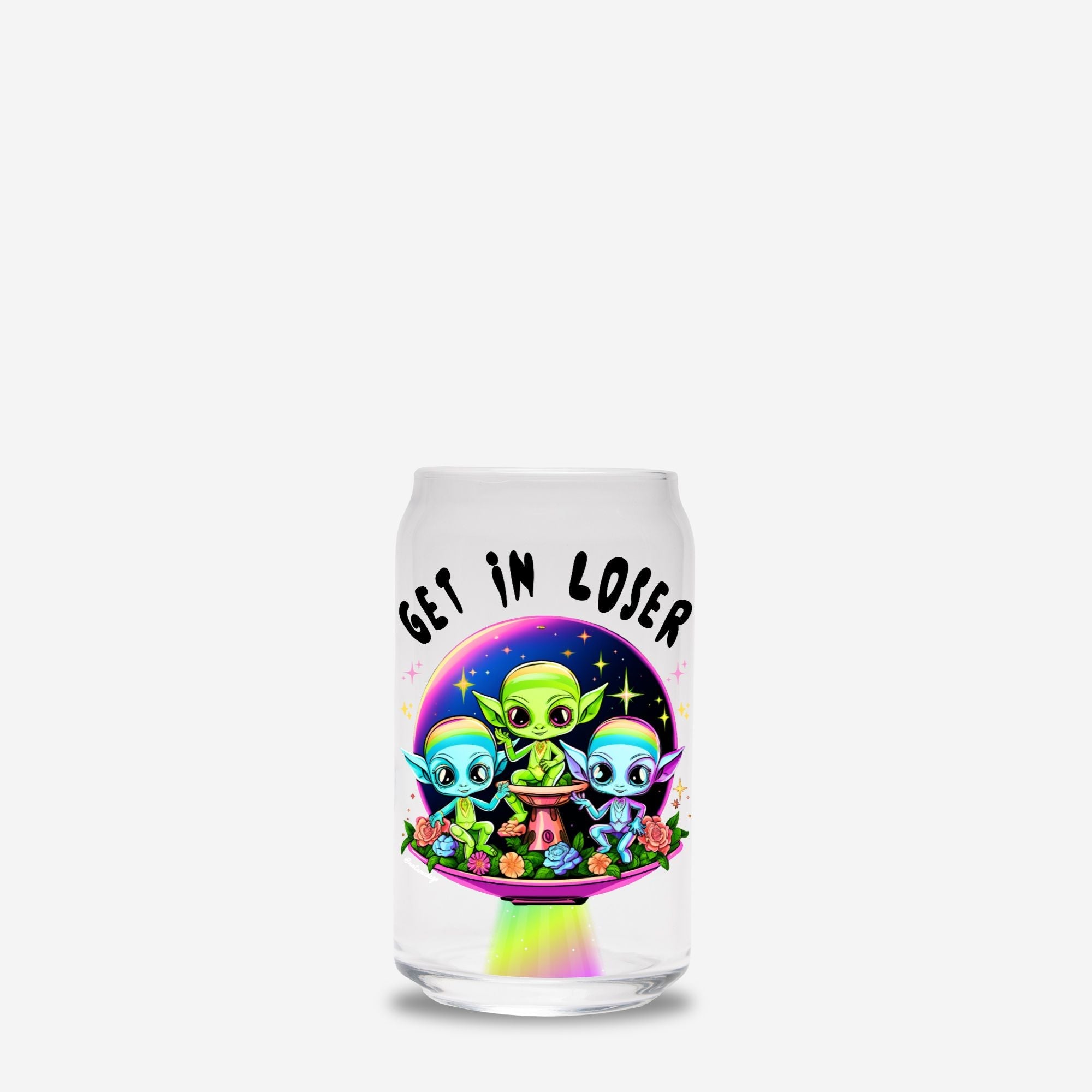 Get In Loser Glass Can 16oz - UntamedEgo LLC.