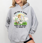 God Has A Plan And I'm Here To Ruin It Hoodie - UntamedEgo LLC.
