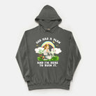 God Has A Plan And I'm Here To Ruin It Vintage Hoodie - UntamedEgo LLC.