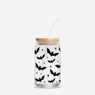 Halloween Bats Glass Tumbler - UntamedEgo LLC.