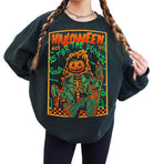 Halloween Is For Punks Crew Sweatshirt - UntamedEgo LLC.