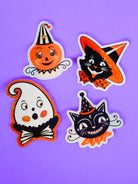Halloween Retro Sticker Pack - UntamedEgo LLC.