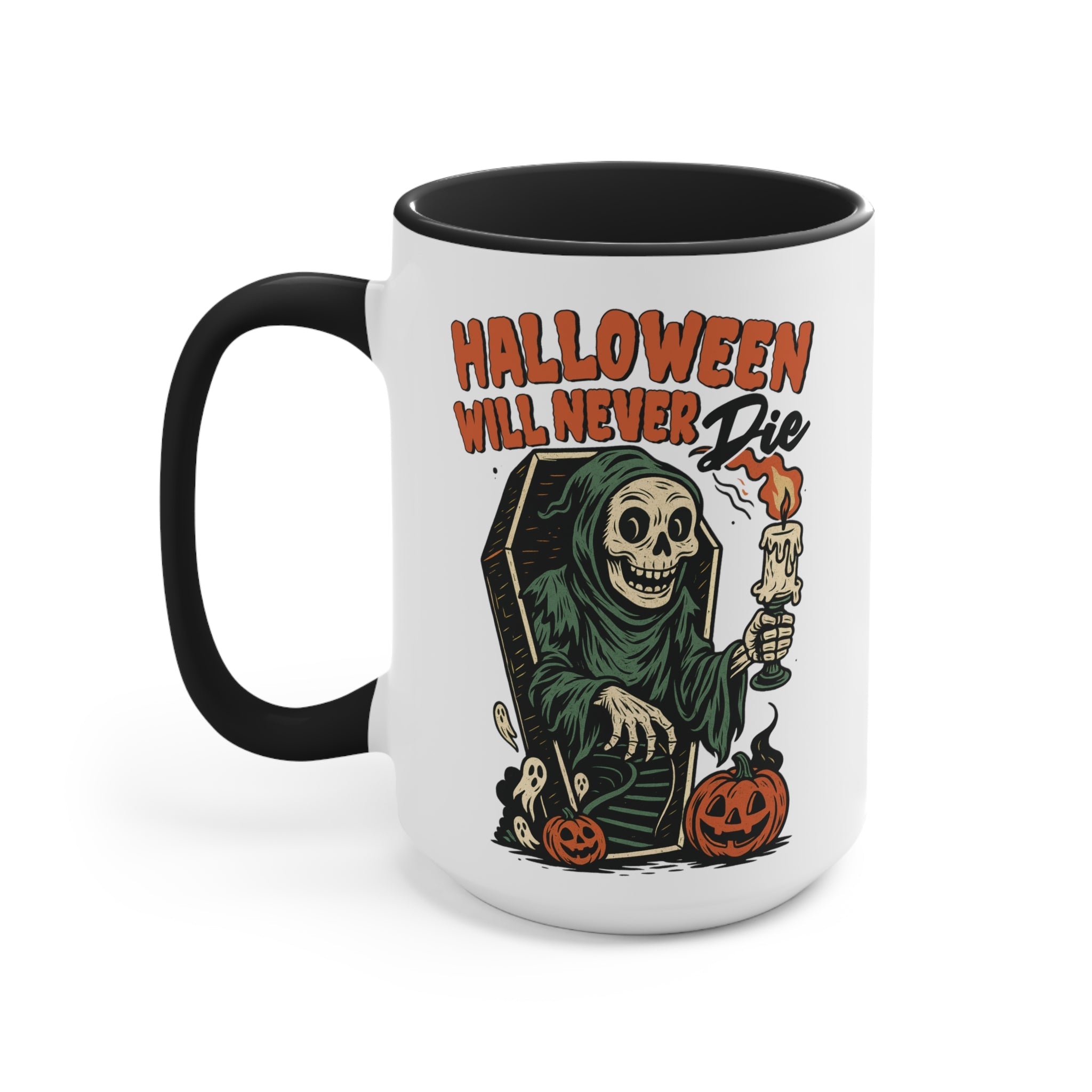 Halloween Will Never Die Hallowen Mug - UntamedEgo LLC.