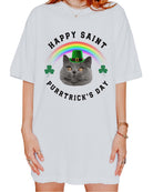 Happy Saint Purrtrick's Day Unisex Tee - UntamedEgo LLC.