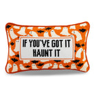 Haunt It Needlepoint Pillow - UntamedEgo LLC.