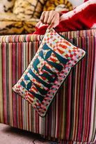 High Needlepoint Pillow - UntamedEgo LLC.