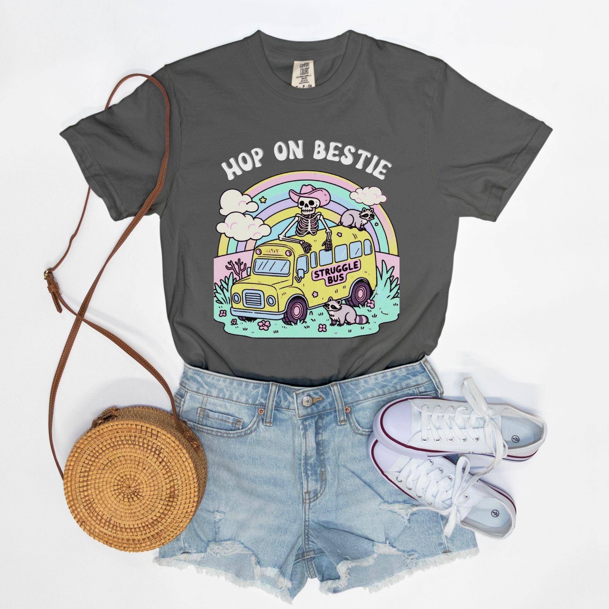 Hop On Bestie Tee - UntamedEgo LLC.