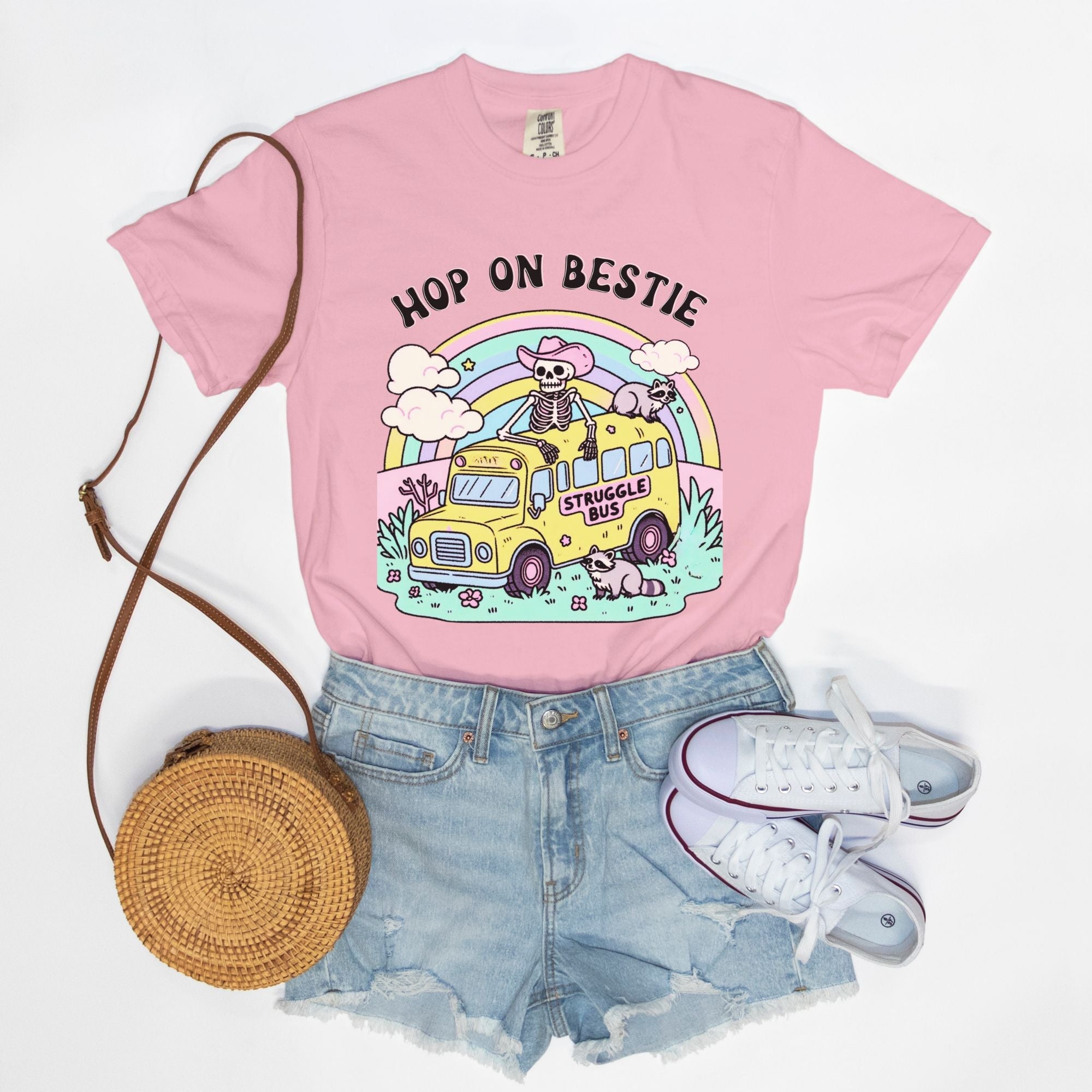Hop On Bestie Tee - UntamedEgo LLC.