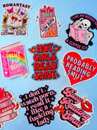 Hot Girls Read Smut Sticker Pack - UntamedEgo LLC.