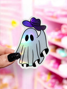 Howdy Ghostie Halloween Sticker - UntamedEgo LLC.