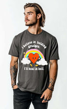 I Believe In Holding Grudges I'll Heal In Hell Men's Tee - UntamedEgo LLC.