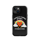 I Believe In Holding Grudges I'll Heal In Hell Tough Case for iPhone® - UntamedEgo LLC.