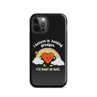 I Believe In Holding Grudges I'll Heal In Hell Tough Case for iPhone® - UntamedEgo LLC.