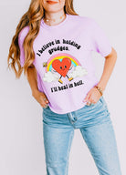 I Believe In Holding Grudges I'll Heal In Hell Women's Boxy Cropped Tee - UntamedEgo LLC.