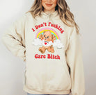 I Don't Fucking Care Bitch Lolly The Bear Hoodie - UntamedEgo LLC.