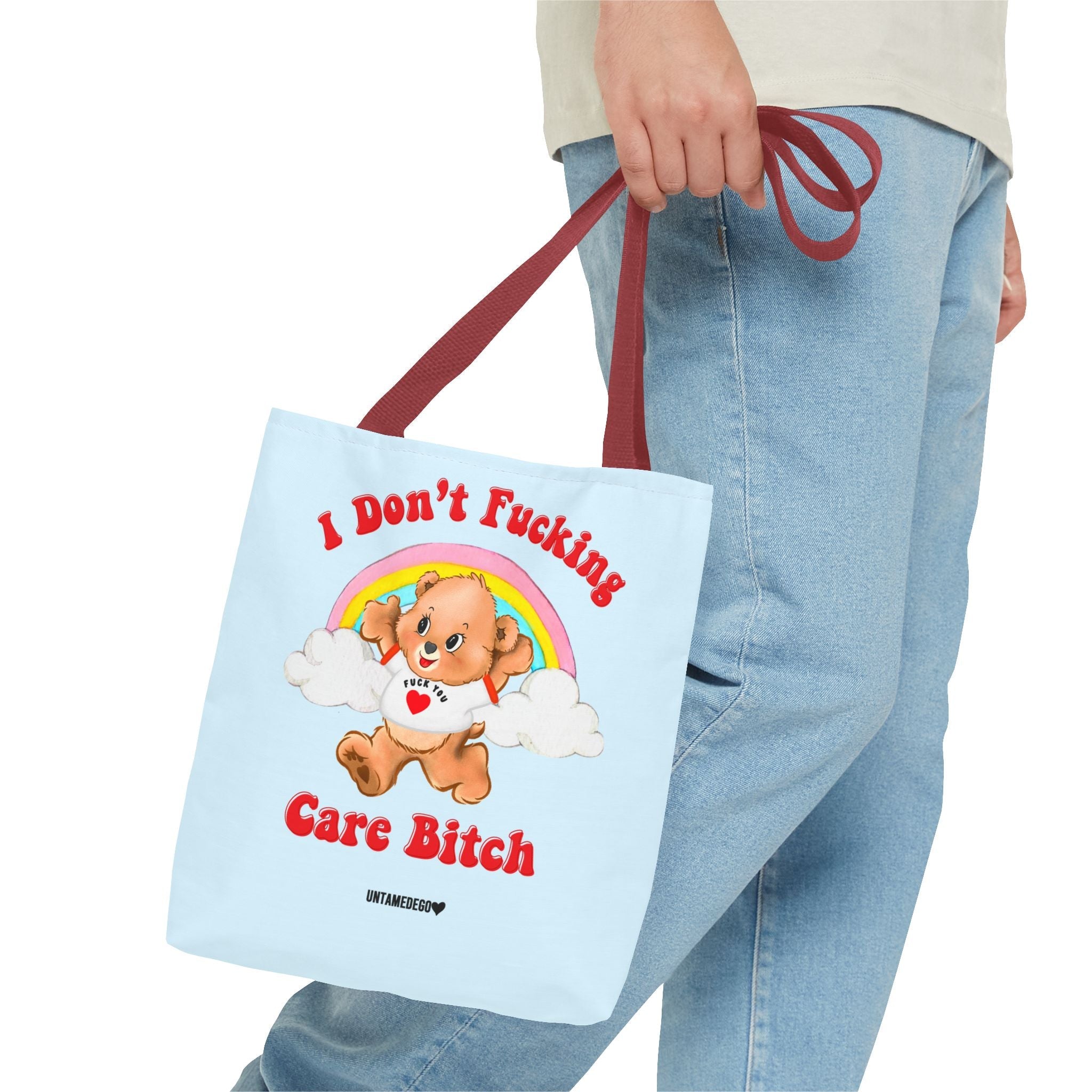I Don't Fucking Care Bitch Tote Bag - UntamedEgo LLC.
