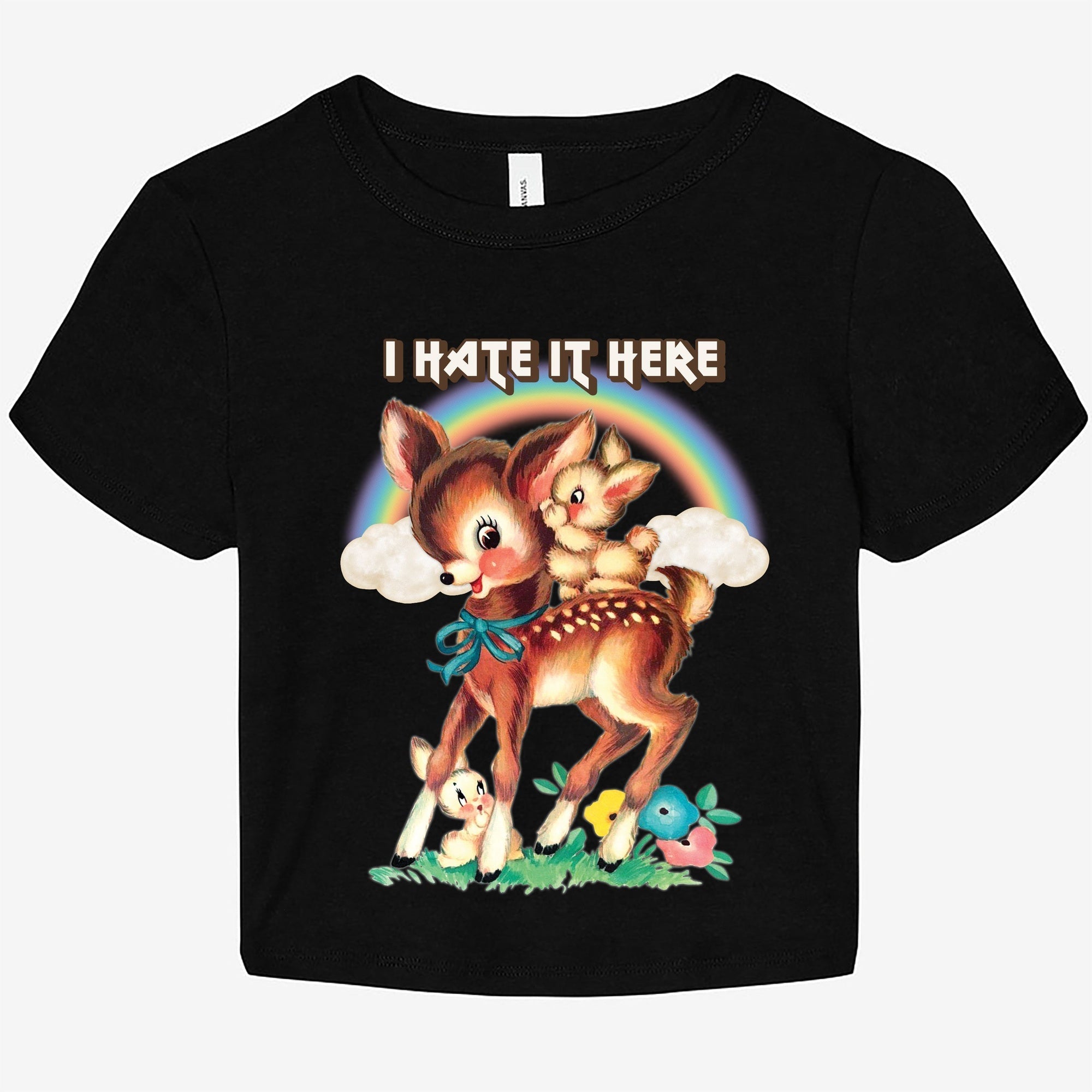 I Hate It Here Graphic Baby Tee - UntamedEgo LLC.
