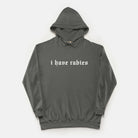 I Have Rabies Vintage Wash Hoodie - UntamedEgo LLC.