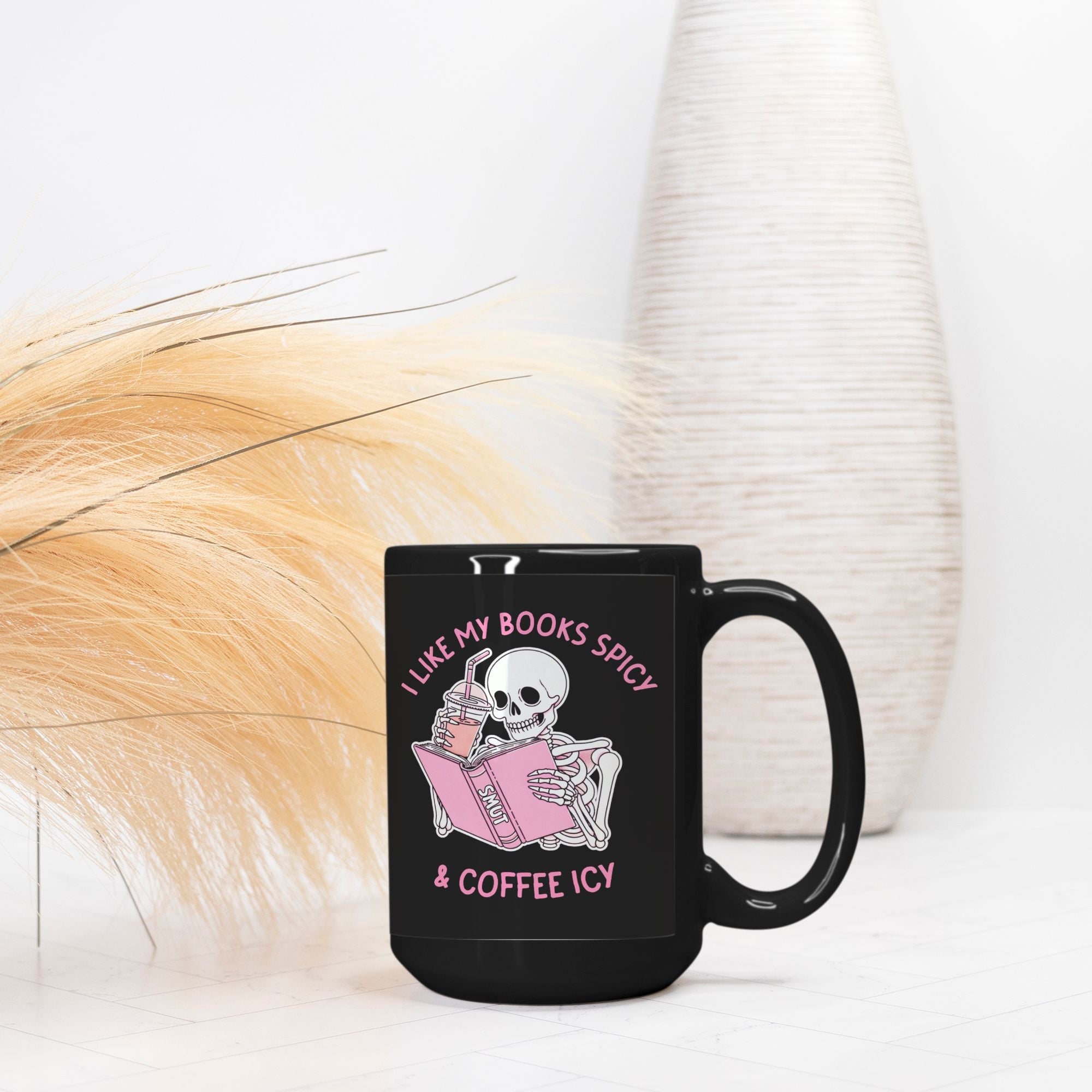 I Like My Books Spicy And Coffee Icy Mug - UntamedEgo LLC.