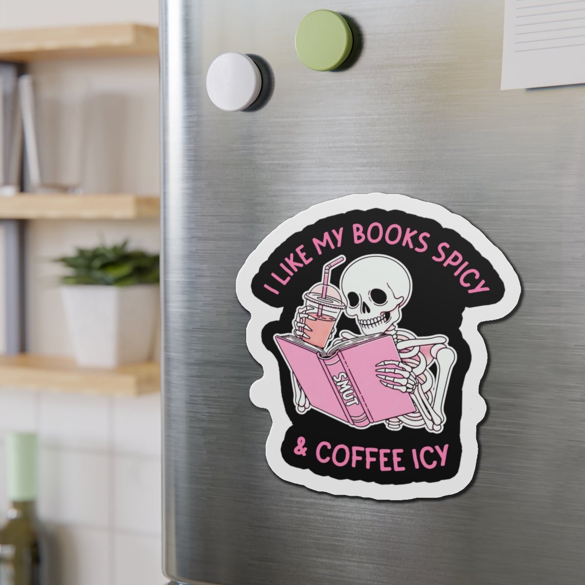 I Like My Books Spicy Die - Cut Magnet - UntamedEgo LLC.
