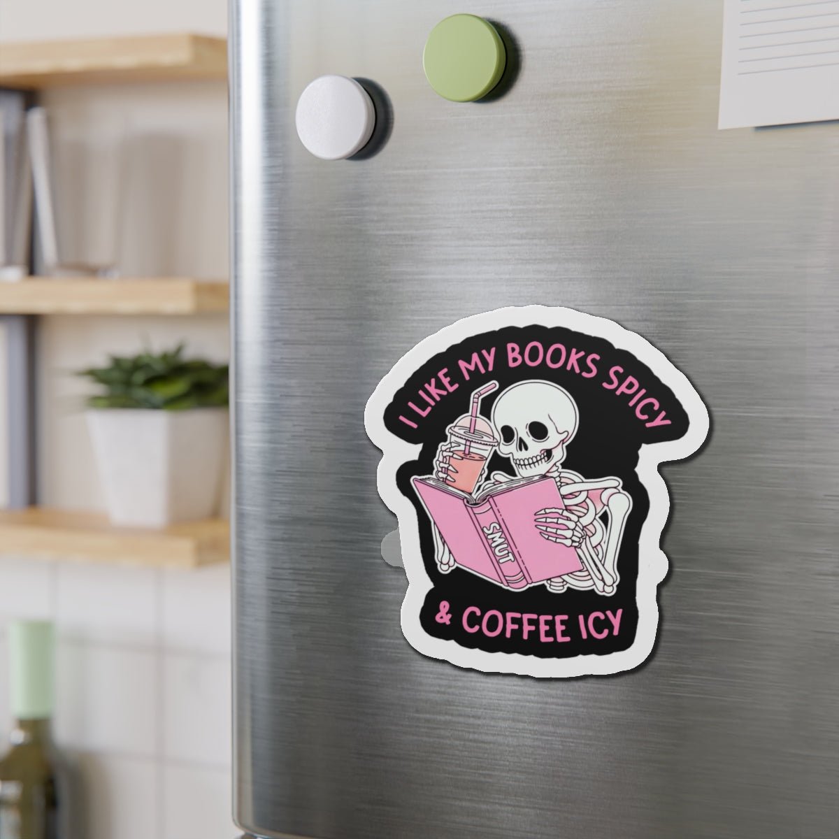 I Like My Books Spicy Die - Cut Magnet - UntamedEgo LLC.