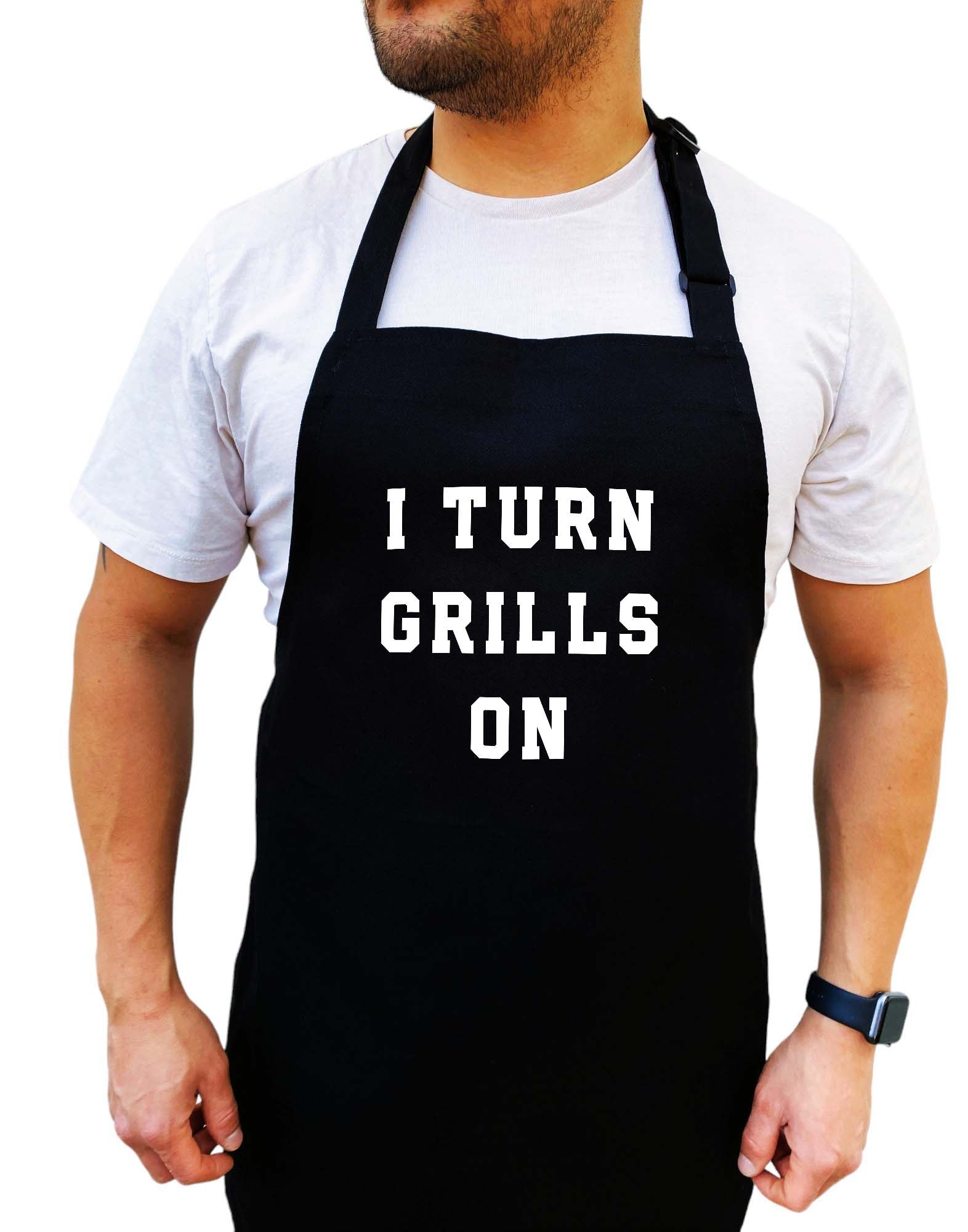 I Turn Grills On Apron - UntamedEgo LLC.