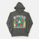 I Won't Be Remembered As A Woman Who Kept Her Mouth Shut Vintage Wash Hoodie - UntamedEgo LLC.