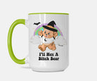 I'll Hex A Bitch Bear Lolly The Bear Halloween Mug - UntamedEgo LLC.