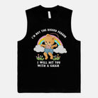 I'm Not The Bigger Person I Will Hit You With A Chair Muscle Tank - UntamedEgo LLC.