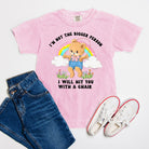 I'm Not The Bigger Person I Will Hit You With A Chair Youth Tee - UntamedEgo LLC.