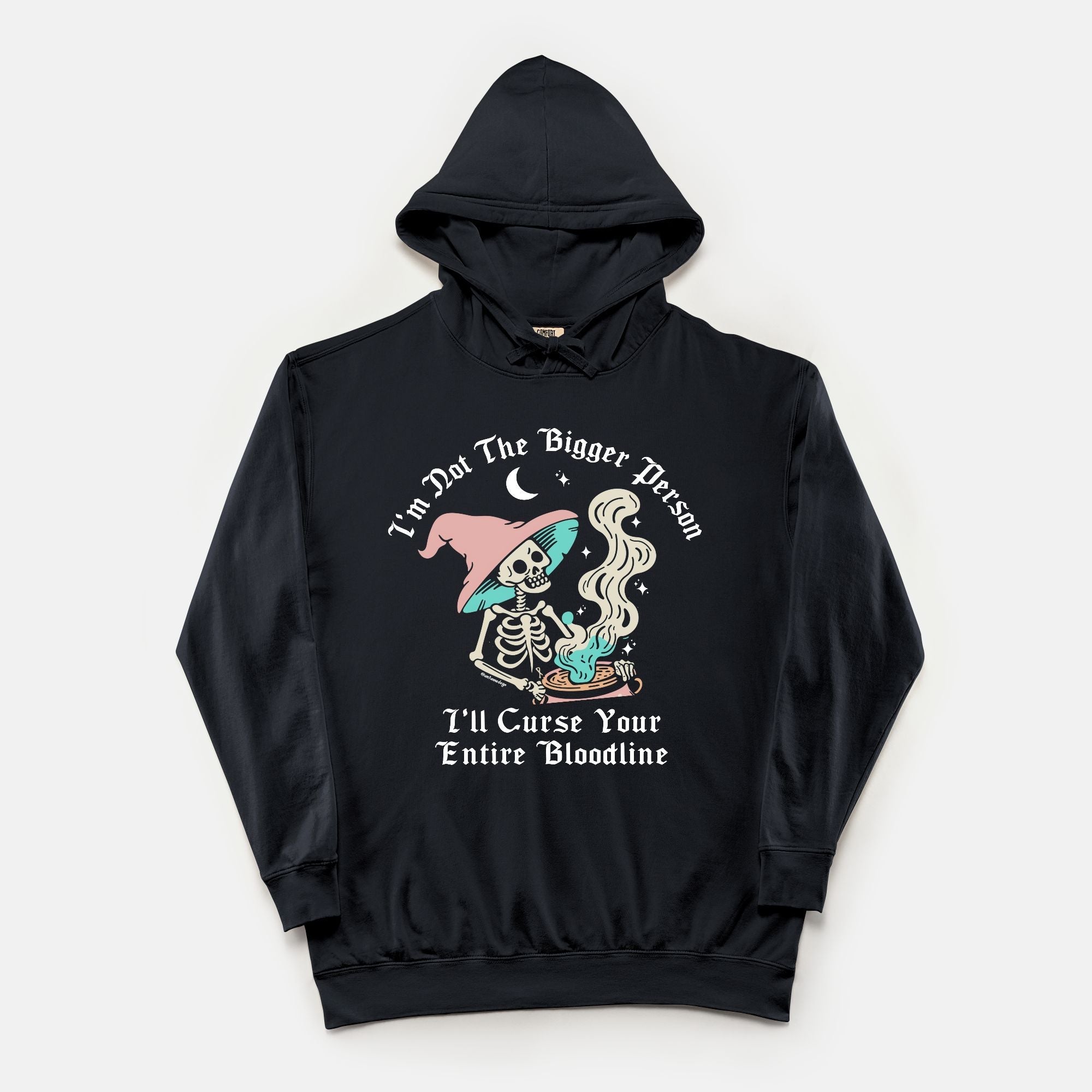 I'm Not The Bigger Person I'll Curse Your Entire Bloodline Vintage Hoodie - UntamedEgo LLC.