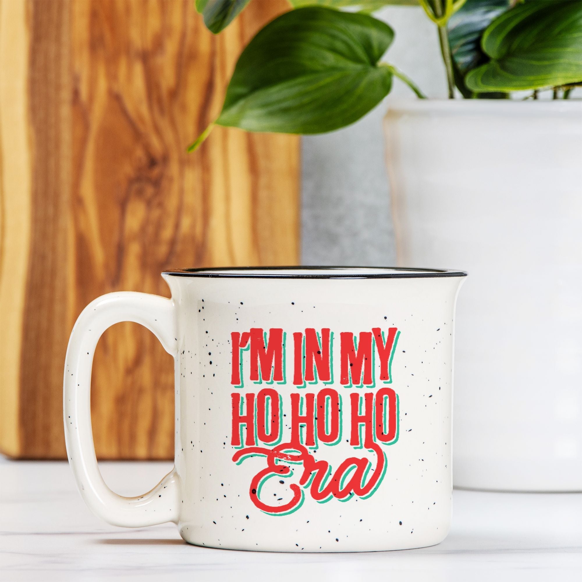 In My Ho Ho Ho Era Ceramic Camp Mug - UntamedEgo LLC.