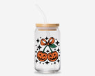 Jack O’Lantern Duo Glass Can Tumbler - UntamedEgo LLC.