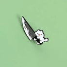 Kitty Cutthroat Enamel Pin - UntamedEgo LLC.