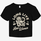 Long Live Rad Women Graphic Baby Tee - UntamedEgo LLC.