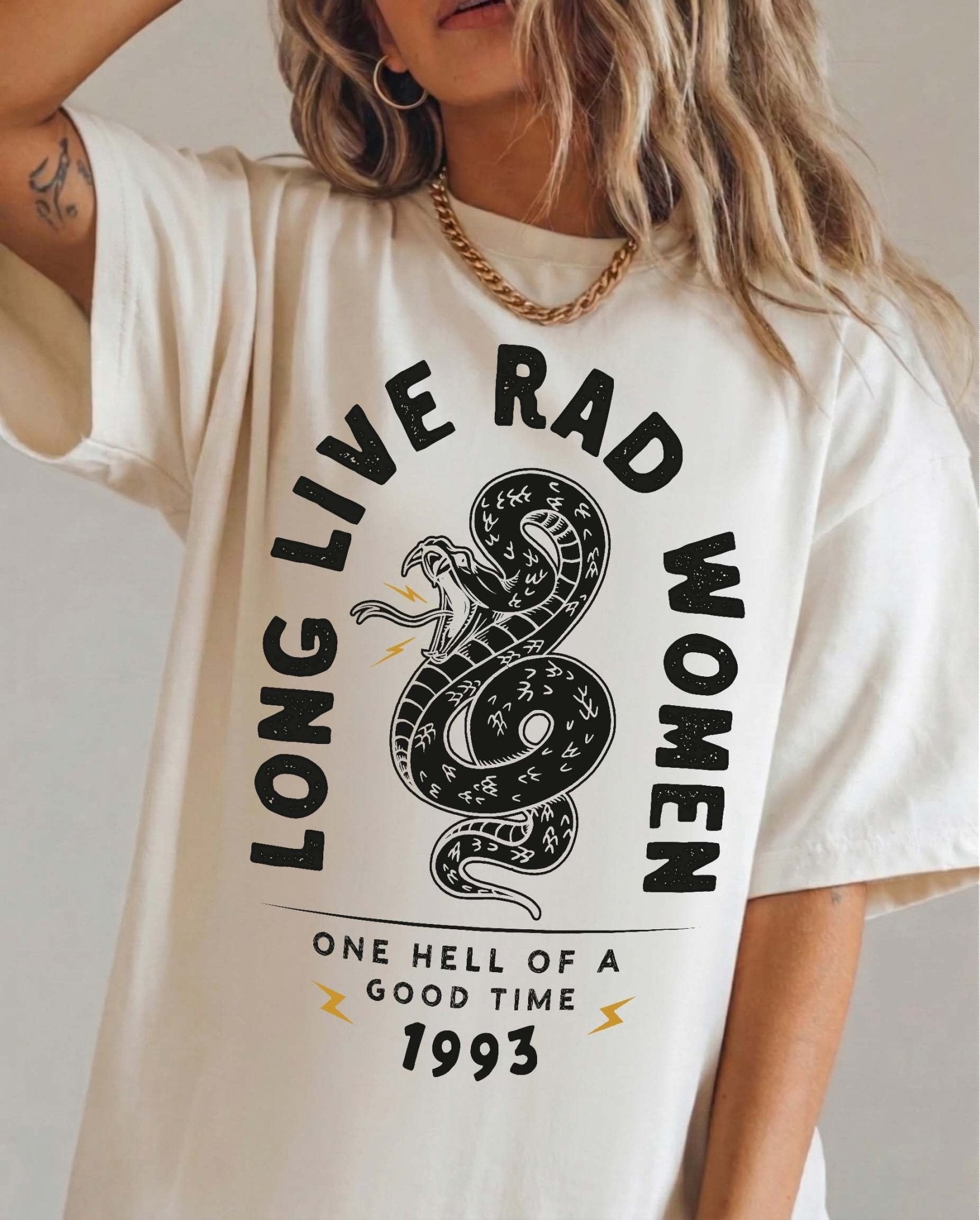 Long Live Rad Women Tee - UntamedEgo LLC.