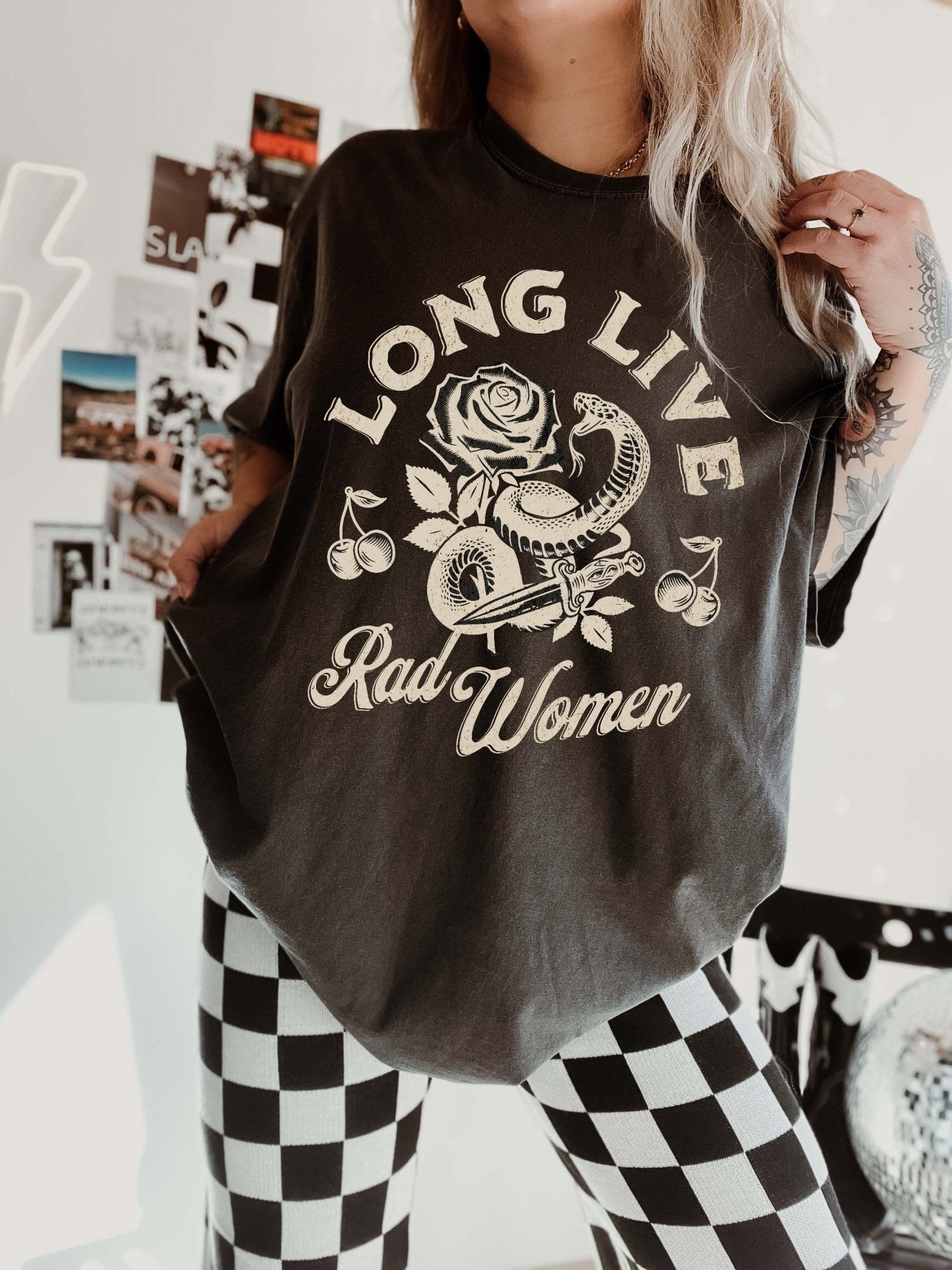 Long Live Rad Women Tee - UntamedEgo LLC.