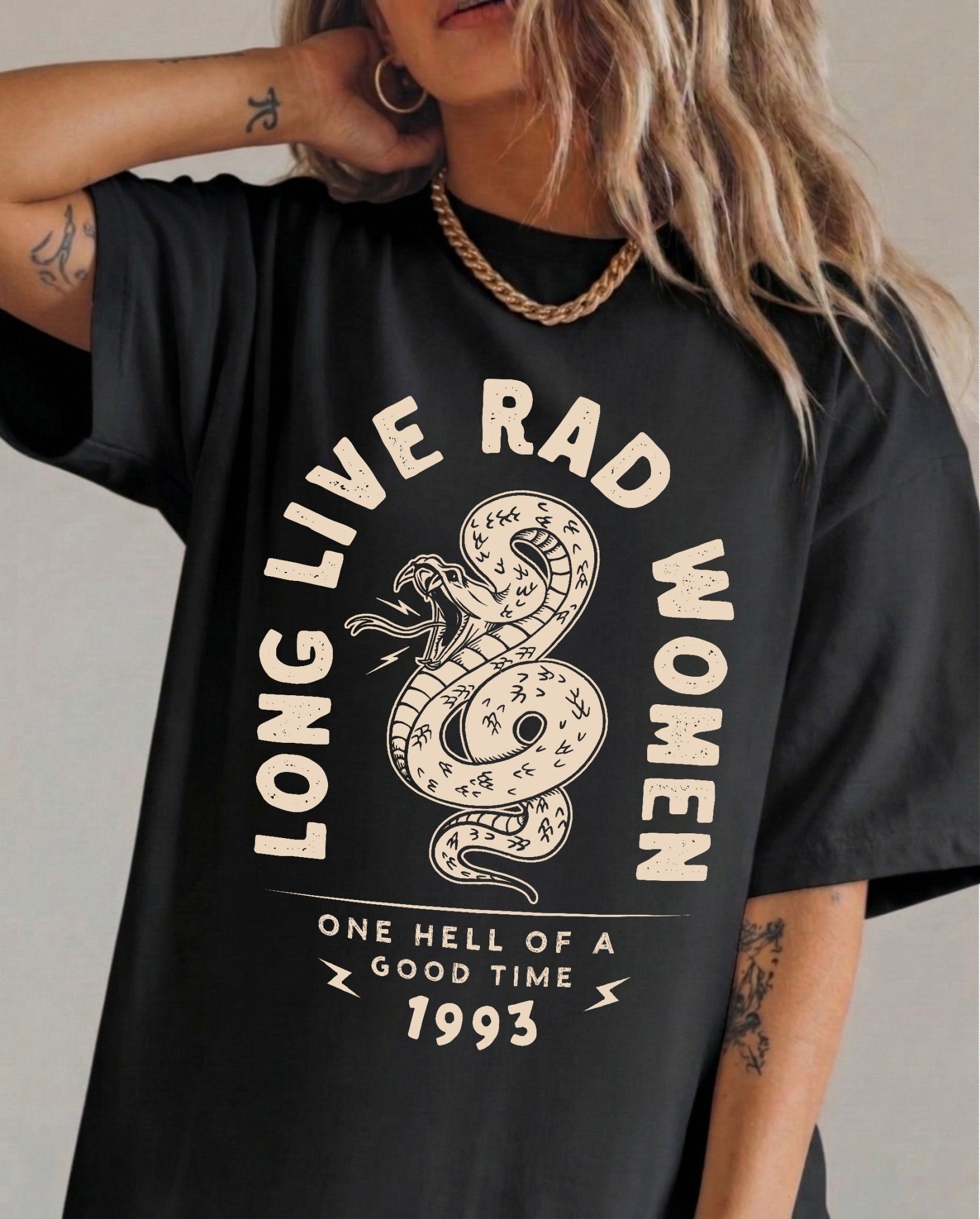 Long Live Rad Women Tee - UntamedEgo LLC.