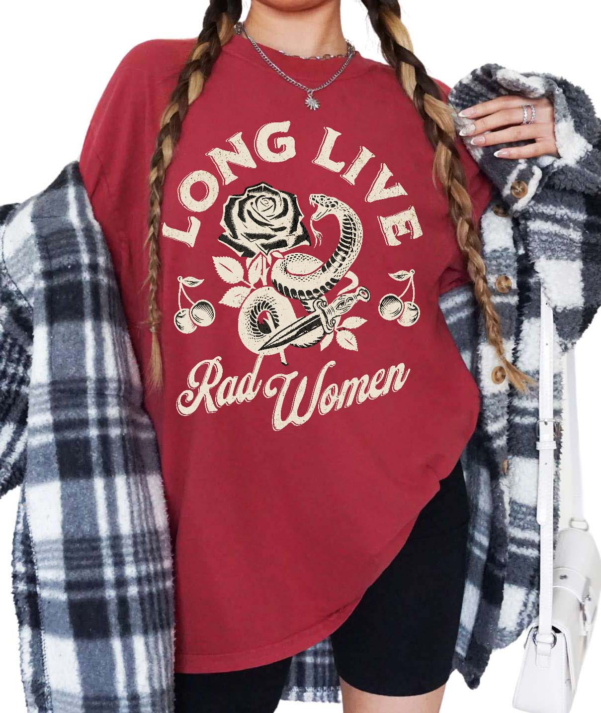 Long Live Rad Women Tee - UntamedEgo LLC.
