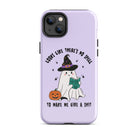 Looks Like There's No Spell To Make Me Give A Shit Tough Case for iPhone® - UntamedEgo LLC.