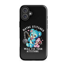 Maybe Stitches Will Fix Your Attitude Tough Case for iPhone® - UntamedEgo LLC.