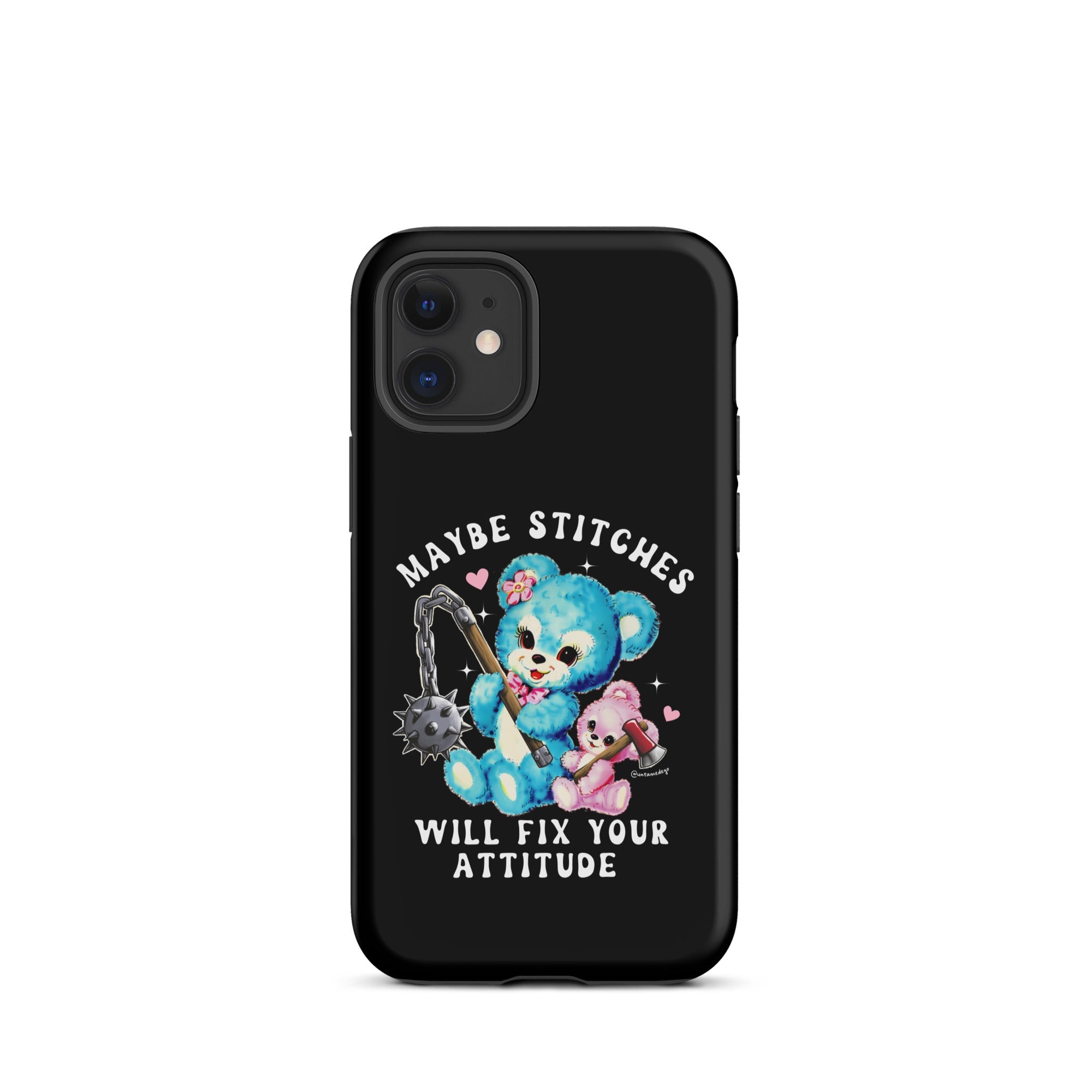 Maybe Stitches Will Fix Your Attitude Tough Case for iPhone® - UntamedEgo LLC.