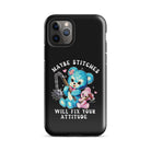 Maybe Stitches Will Fix Your Attitude Tough Case for iPhone® - UntamedEgo LLC.