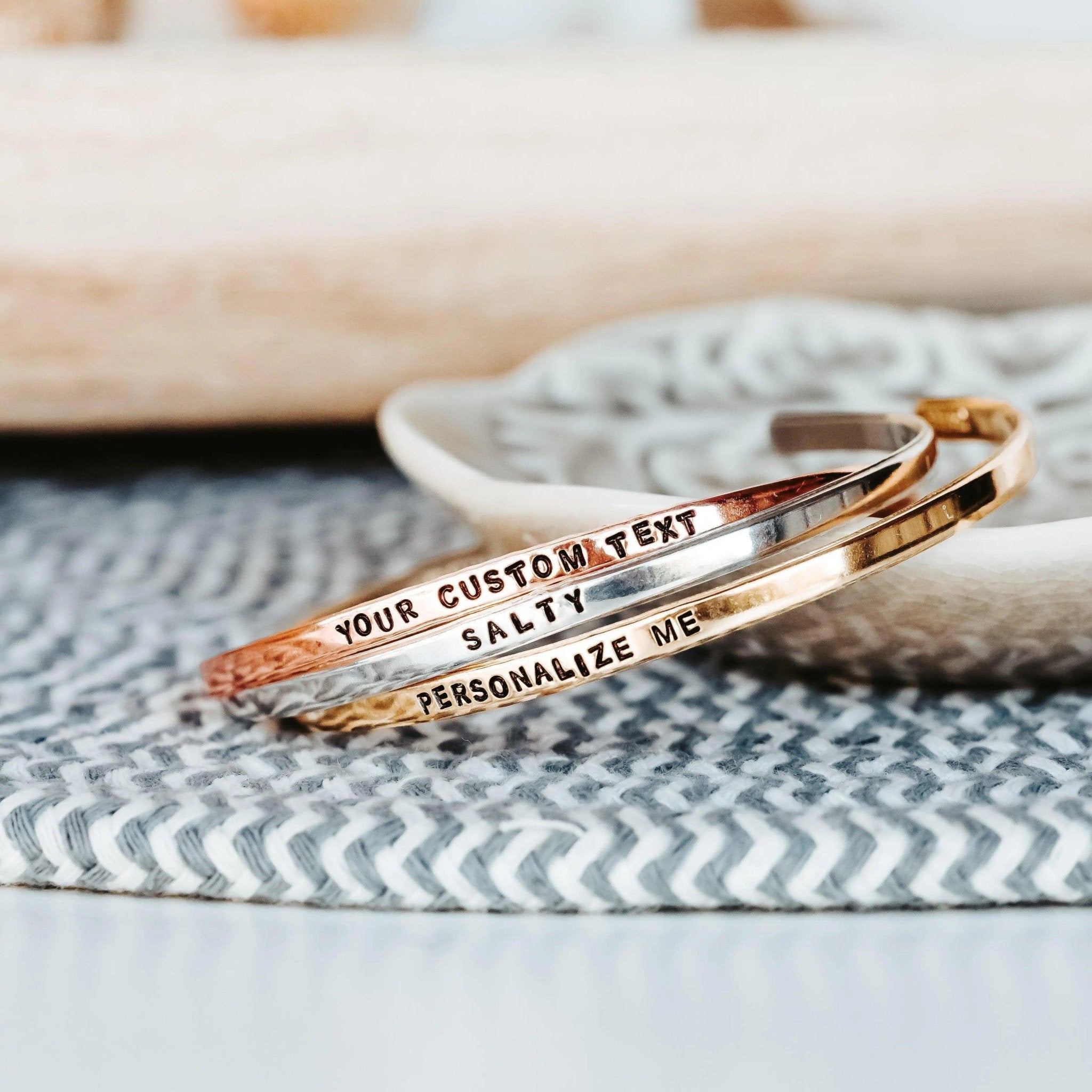 MERMAID Skinny Cuff Bracelet by Salt and Sparkle - UntamedEgo LLC.