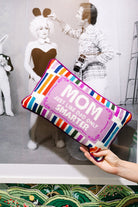 Mom Rules Needlepoint Pillow - UntamedEgo LLC.