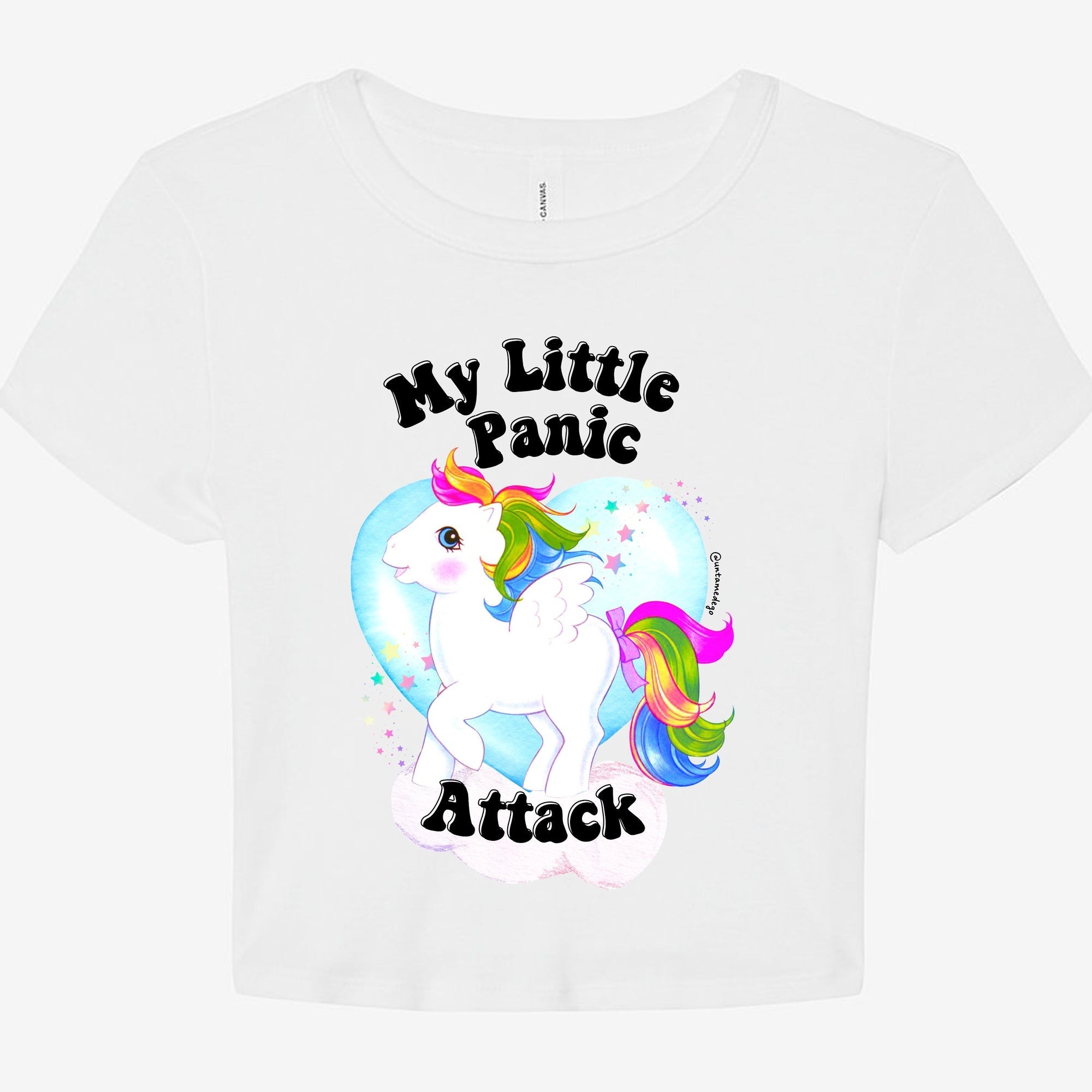 My Little Panic Attack Graphic Baby Tee - UntamedEgo LLC.