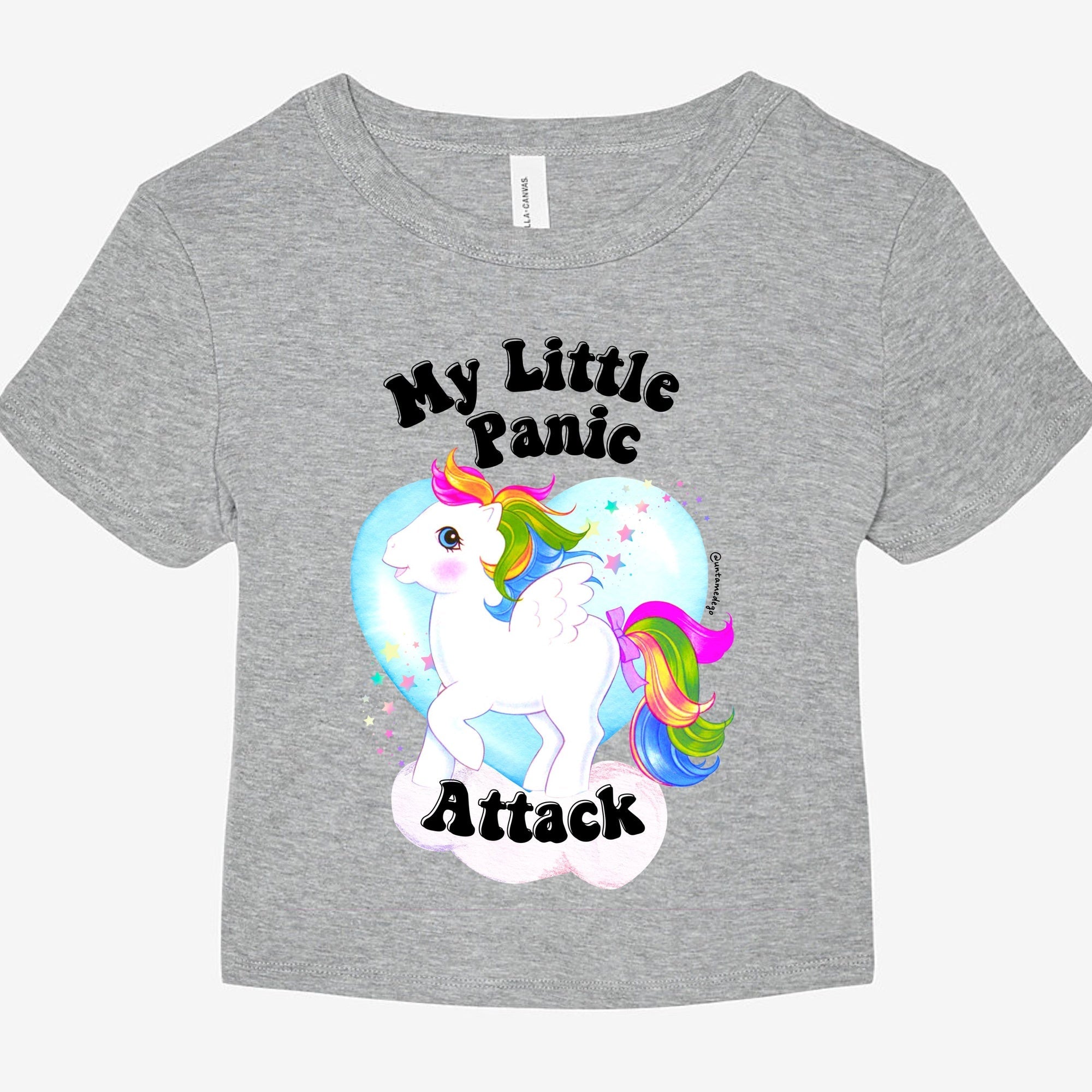 My Little Panic Attack Graphic Baby Tee - UntamedEgo LLC.