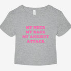 My Neck My Back My Anxiety Attack Graphic Baby Tee - UntamedEgo LLC.
