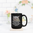 My Problem Is I Want To Be Spiritually Evolved & Beat People Up Mug - UntamedEgo LLC.
